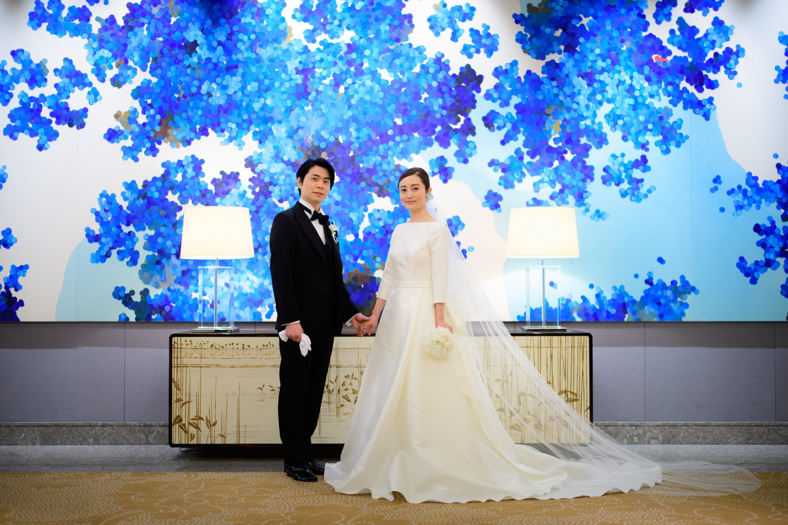 パレスホテル東京でご結婚式を挙げるふたり